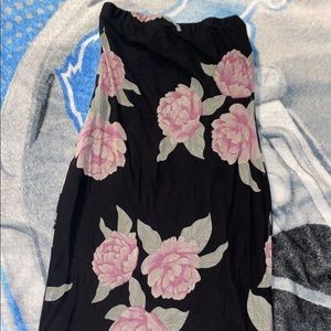 Classy strapless dress